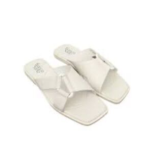 Franco Sarto White Sandals, size 9